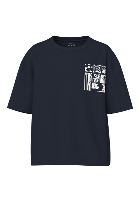 Kids T - shirt VILIAN Navy Blazer Surf Relaxed Fit