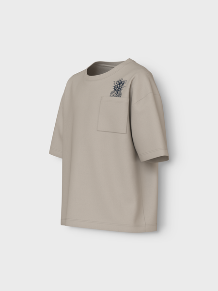 Kids T - shirt VILIAN Peyote Pineapple Relaxed Fit