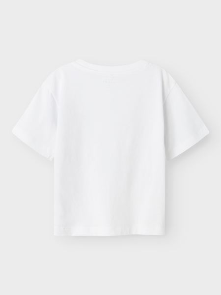 Mini T-Shirt VOTEA Bright White Zebra Regular Fit