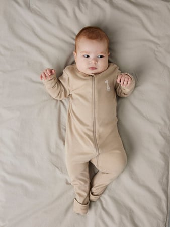 Baby pyjama 2P ZIP FF JET GIRAFFE Jet Stream