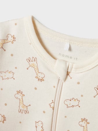 Baby pyjama 2P ZIP FF JET GIRAFFE Jet Stream