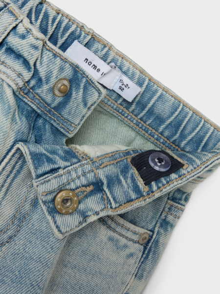 Mini spijkerbroek SILAS Vintage Light Blue Denim Tapered Fit