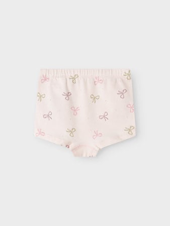 Mini boxer TIGHTS 3P BARELY PINK BOW Barely Pink