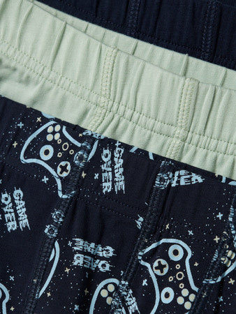 Mini boxer TIGHTS 3P SAPPHIRE GAME Dark Sapphire