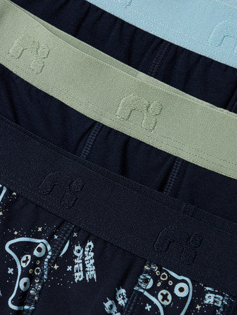 Kids boxer BOXER 3P SAPPHIRE GAME Dark Sapphire