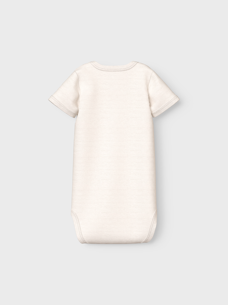 Baby-Strampler BODY 3P SS JET STREAM FLOWER Jet Stream