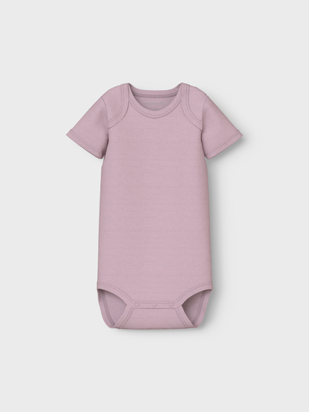 Baby-Strampler BODY 3P SS JET STREAM FLOWER Jet Stream