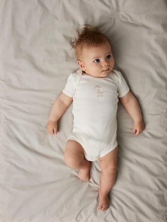 Baby romper 3P SS JET STREAM GIRAFFE Jet Stream