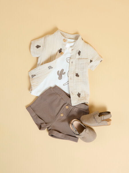 Baby blouse JOSHUA Peyote Regular Fit