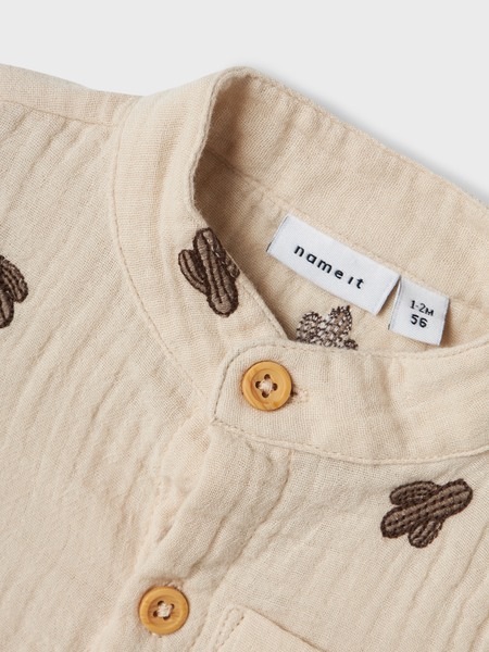 Baby blouse JOSHUA Peyote Regular Fit