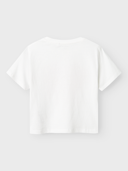 Mini T-Shirt FESKO Bright White Chinese Red Regular Fit