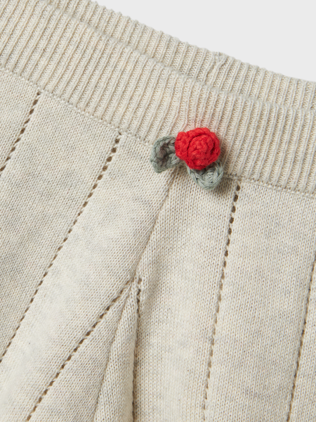 Mini short HEYDI Peyote Melange Regular Fit