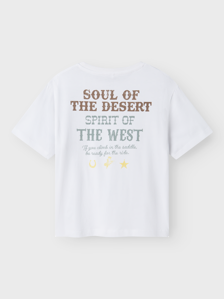 Kids T - shirt HARKO Bright White Regular Fit