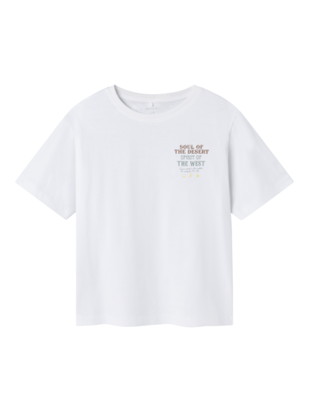 Kids T - shirt HARKO Bright White Regular Fit