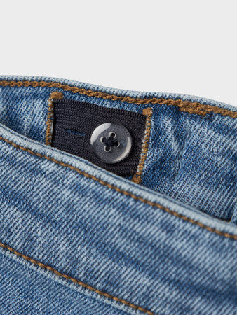 Mini spijkerbroek BELLA MOM Blue Mom Fit