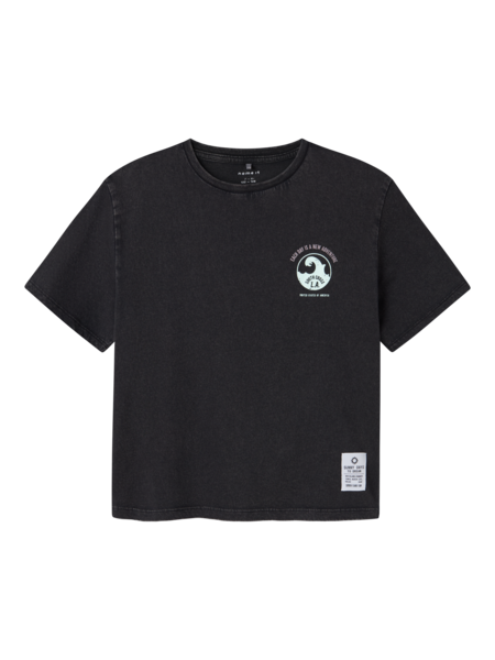 Kinder T-Shirt JEANO Schwarz Regular Fit