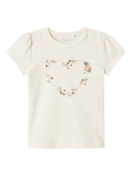 Baby T-Shirt HILLIE Cloud Dancer Regular Fit