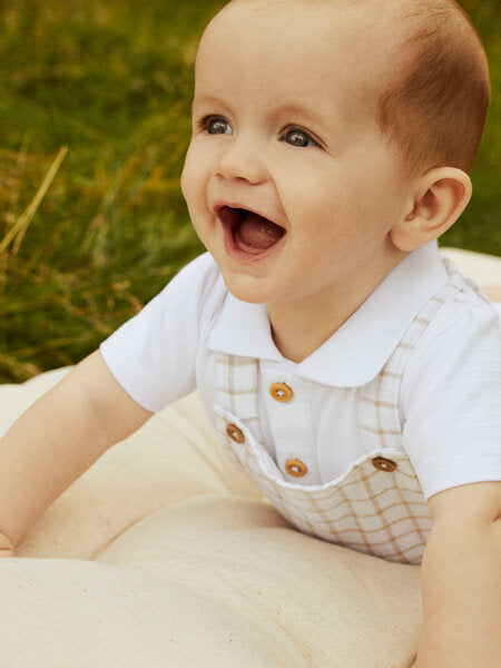 Baby-Strampler HOFMAN Bright White