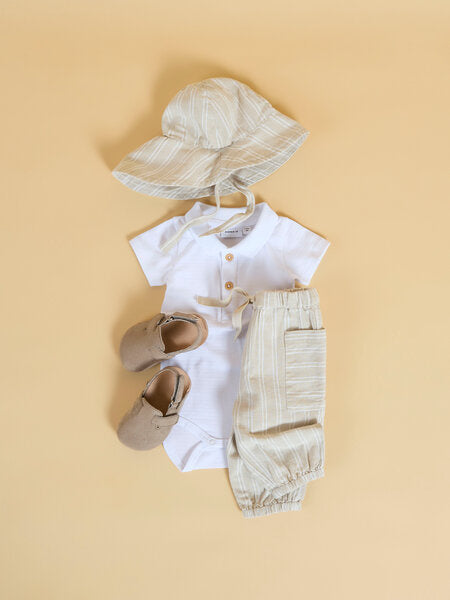 Baby-Strampler HOFMAN Bright White