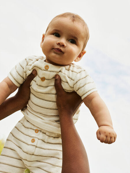 Baby short TERRY Cloud Dancer Regular Fit