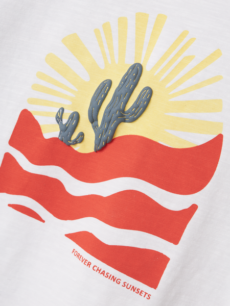 Mini T - shirt HALDUR Bright White Regular Fit