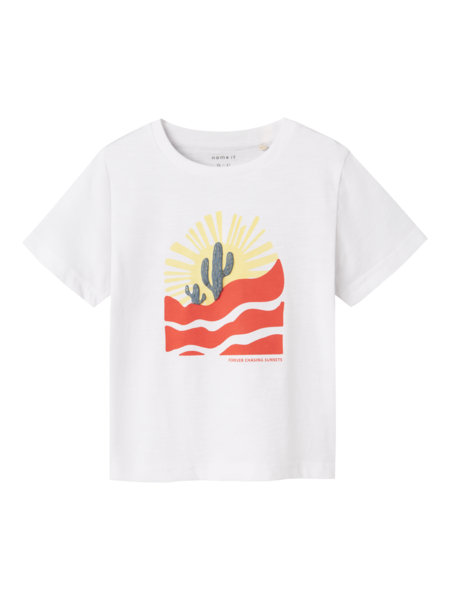 Mini T - shirt HALDUR Bright White Regular Fit