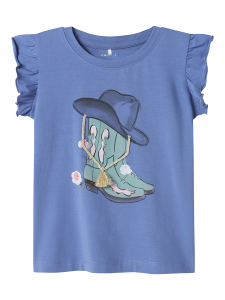 Mini top HADIA Bleached Denim Standard Fit