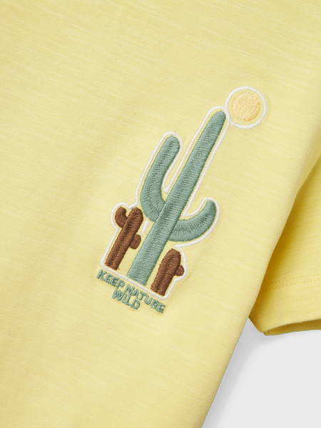 Mini T - shirt HELMUT Lemon Meringue Regular Fit