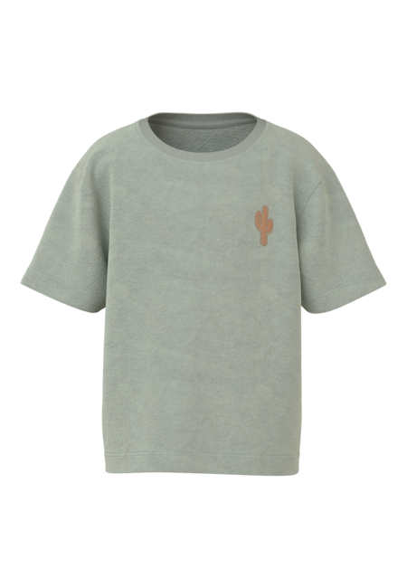 Mini T - shirt HANNIBAL Aqua Gray Regular Fit