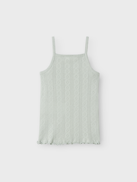 Mini Tanktop JSILKE Aqua Grau Slim Fit