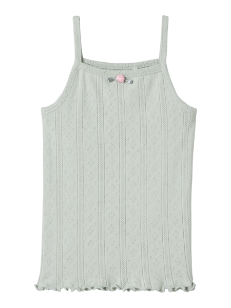 Mini Tanktop JSILKE Aqua Grau Slim Fit