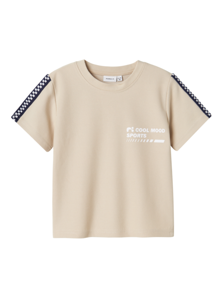 Mini T - shirt HALFDAN Peyote Regular Fit
