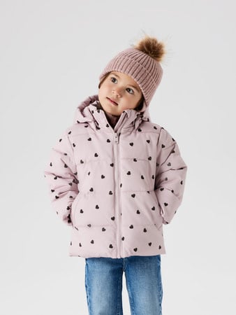 Mini winterjas MONDAY PUFFER Purple