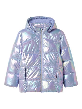 Kids winterjas MOLINA PUFFER Purple