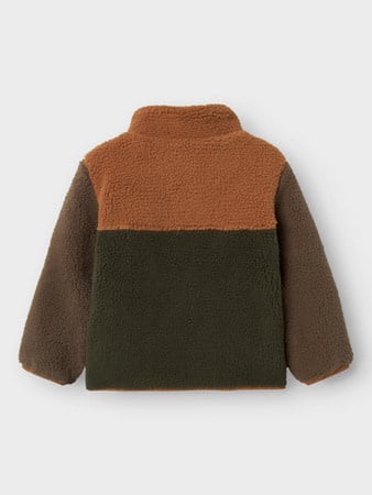 Mini winterjas MONICO TEDDY Brown