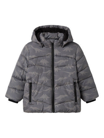 Mini winterjas MOSAN PUFFER Grey