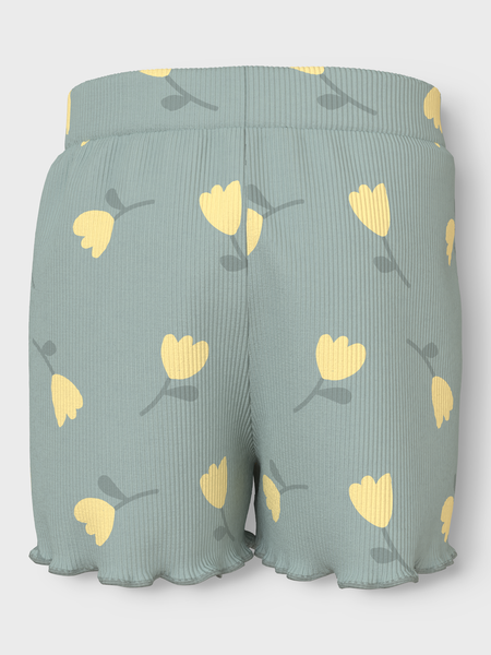 Mini short VEMMA Aqua Gray Lemon Regular Fit