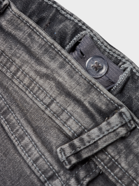 Mini Jeans THEO Hellgrauer Denim Xslim Fit