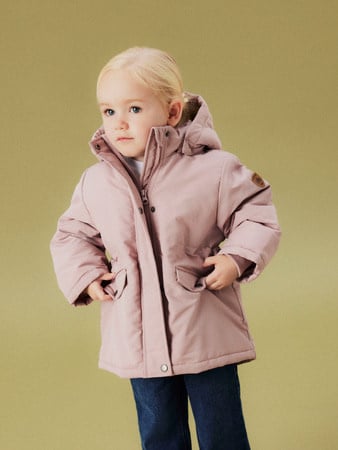 Mini winterjas MARLOW PARKA Woodrose