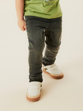 Mini spijkerbroek SILAS Dark Grey Denim Slim Fit