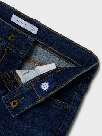 Kids spijkerbroek SILAS Dark Blue Denim Slim Fit