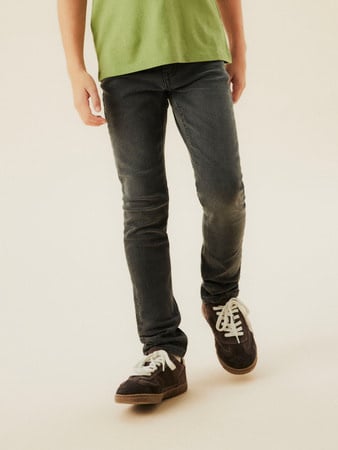 Kids spijkerbroek SILAS Dark Grey Denim Slim Fit