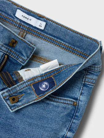 Kids spijkerbroek SILAS Medium Blue Denim Slim Fit