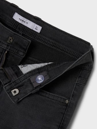 Kids spijkerbroek RYAN Dark Grey Denim Straight Fit