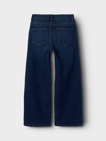 Kids spijkerbroek ROSE Dark Blue Denim Wide Leg Fit