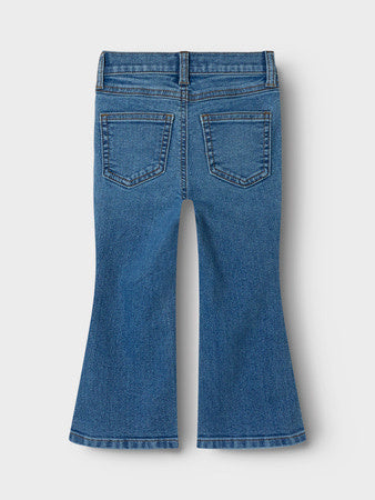 Mini spijkerbroek POLLY Medium Blue Denim Bootcut Fit