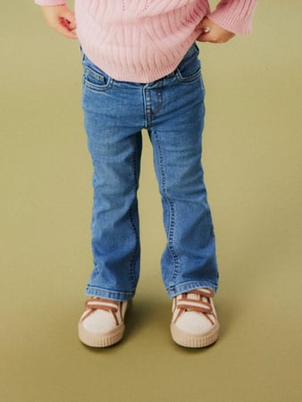 Mini spijkerbroek POLLY Medium Blue Denim Bootcut Fit