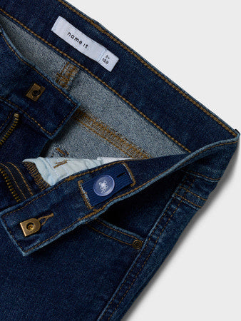 Kids spijkerbroek POLLY Dark Blue Denim Bootcut Fit