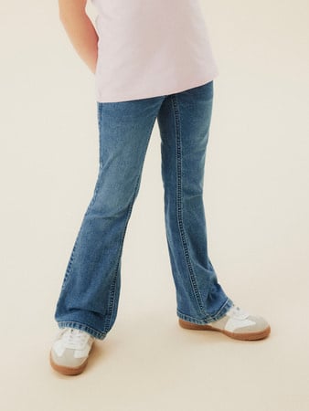 Kinderjeans POLLY Medium Blue Denim Bootcut Fit