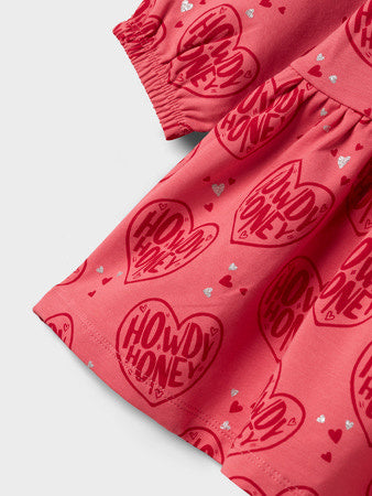 Mini jurk KEA Pink Standard Fit